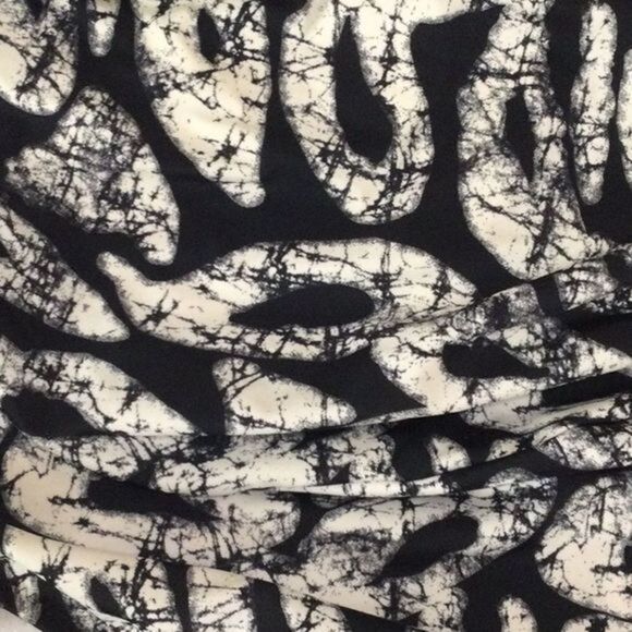 Joe Fresh One Piece Ruched Halter Swimsuit‎ Black and Tan Print S - Picture 5 of 9